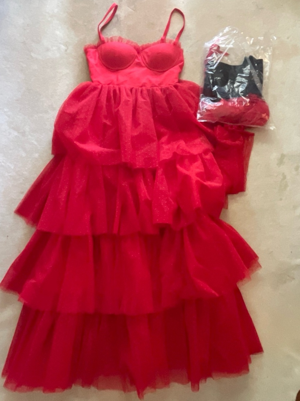 Lydia Deetz Red Wedding Dress